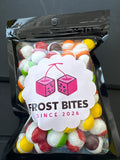 Freeze dried rainbow candy